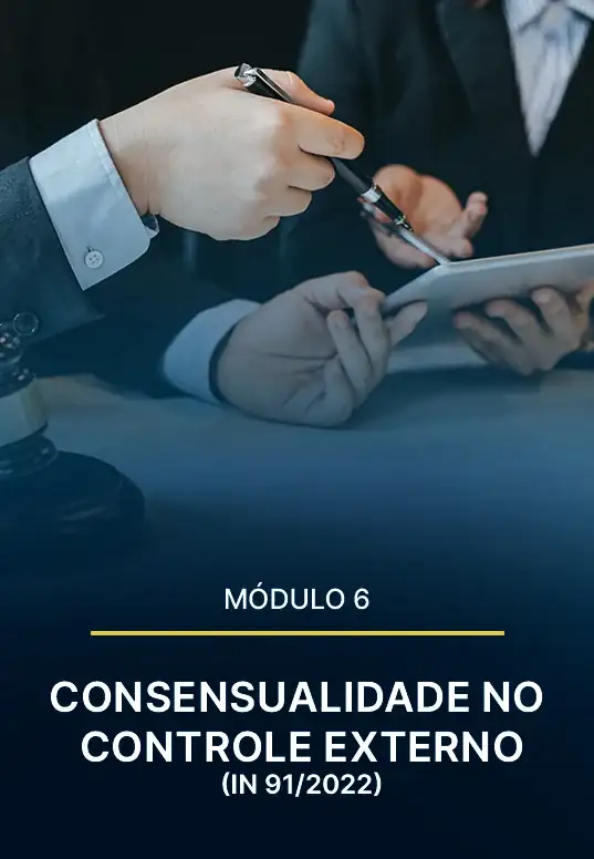 Módulo 6 — Consensualidade no controle externo — IN 91/2022